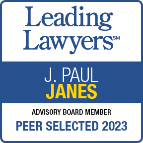 J Paul Janes leading lawyers 2023
